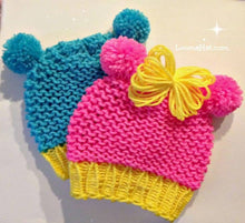 Load image into Gallery viewer, Baby Hat Pattern with Ears | Animal Bear Mouse Ears