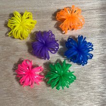 Load image into Gallery viewer, Rubber Band Bunch Yellow Purple Blue Orange Pink Green Blue