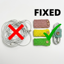Load image into Gallery viewer, Cable Organizer Pattern in 3 Sizes
