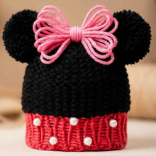 Load image into Gallery viewer, Baby Hat Pattern with Ears | Animal Bear Mouse Ears
