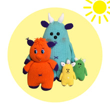 Load image into Gallery viewer, Sarahs Cuddly Monster Doll Bunch Pattern
