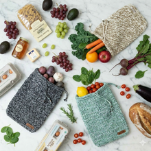 Load image into Gallery viewer, Loom Knit Produce Sack Pattern
