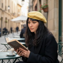 Load image into Gallery viewer, Loom Knit Beret Hat
