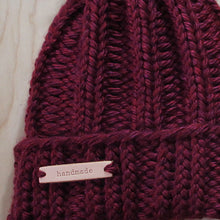 Load image into Gallery viewer, Easy Rib Stitch Hat Pattern

