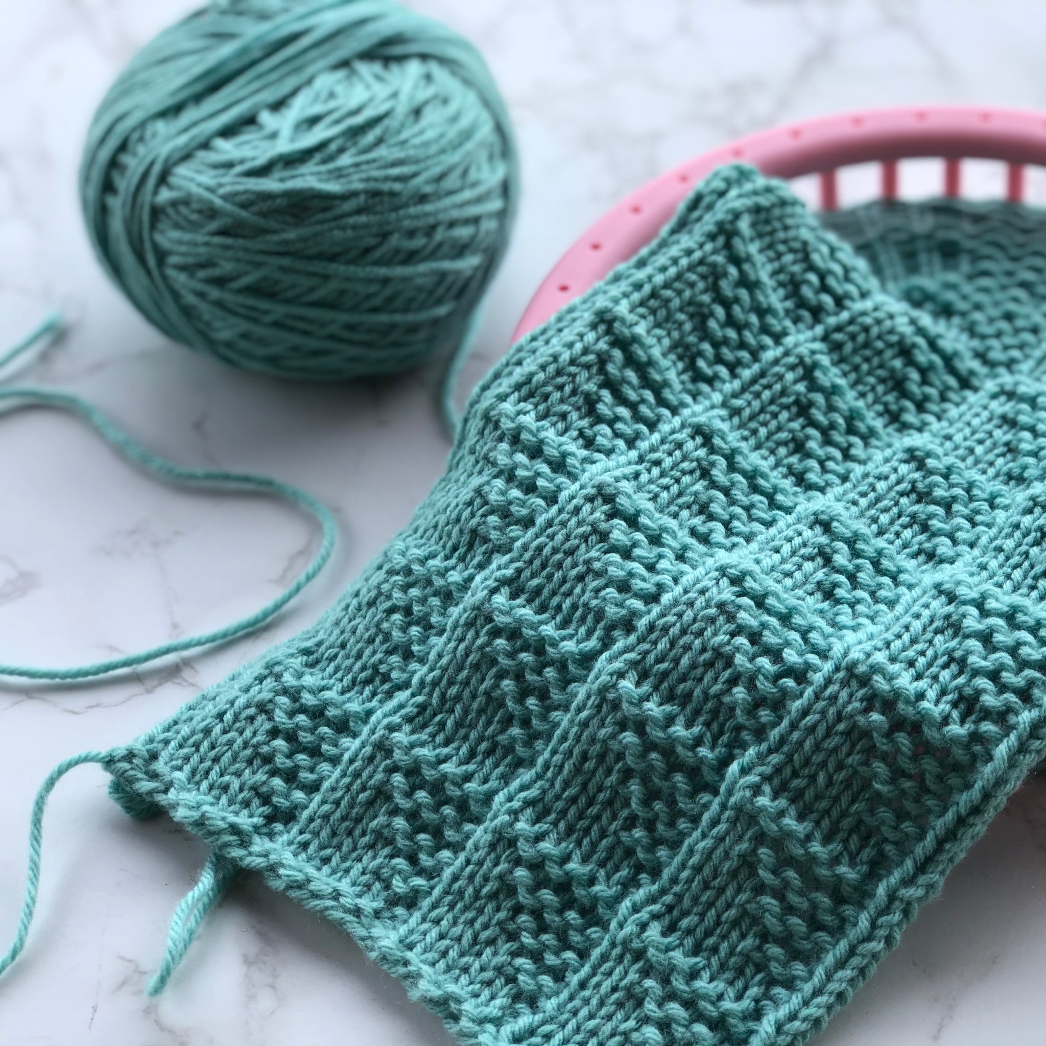 Loom Knit Flag Stitch Pattern – Loomahat.Store