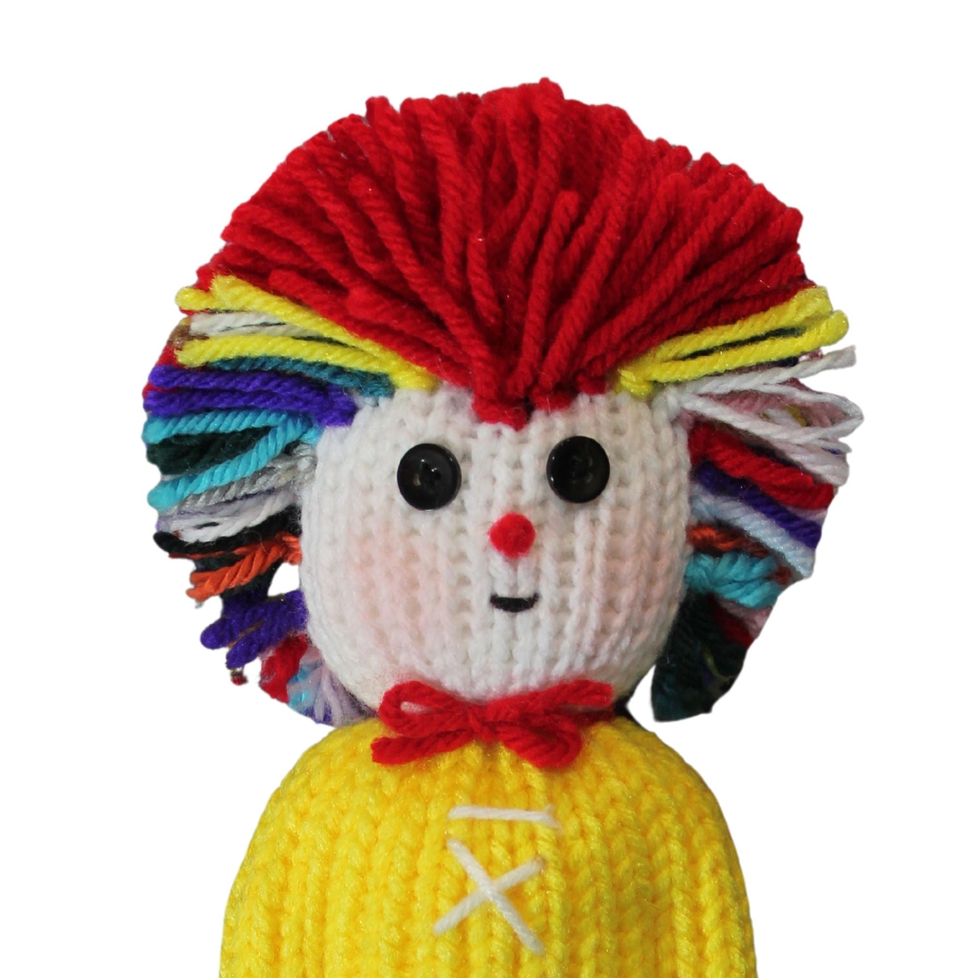 Load Clown Loom Knit Clown Comfort Doll aka Izzy Duzuza Pattern โ Loomahat.Store