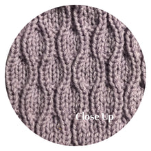 Load image into Gallery viewer, Loom Knit Wavy Rib Stitch Pattern Copyright Loomahat
