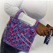 Load image into Gallery viewer, Yarn Holder Bag Purse Tote Pattern
