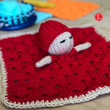 Load image into Gallery viewer, Tiny Doll Lovey Blanket Pattern
