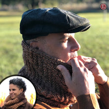 Load image into Gallery viewer, Chevron Stitch Chunky Cowl Scarf Pattern

