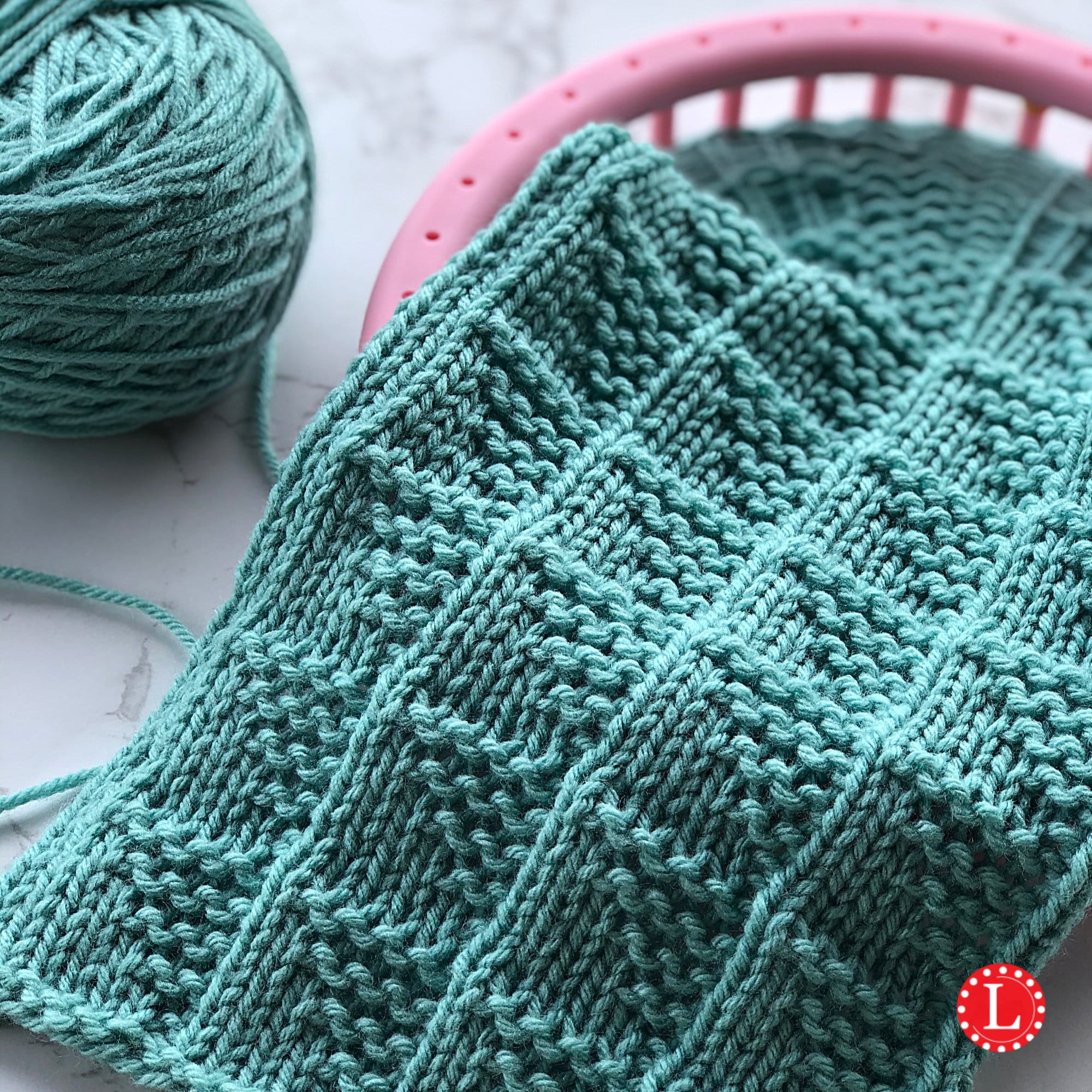 Loom Knit Flag Stitch Pattern – Loomahat.Store