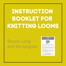 Load image into Gallery viewer, FREE Loom Beginner Instruction Booklet for Round Long and Rectangle Looms | Works for ALL Brands
