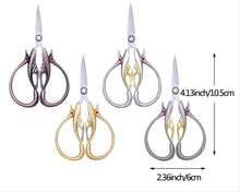 Load image into Gallery viewer, Swan embroidery scissors
