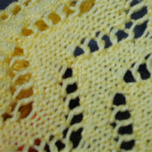 Load image into Gallery viewer, Chevron Lace Stitch Pattern Flat and in the Round

