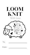 Load image into Gallery viewer, Hearts Sheep Made with Love Printable Labels
